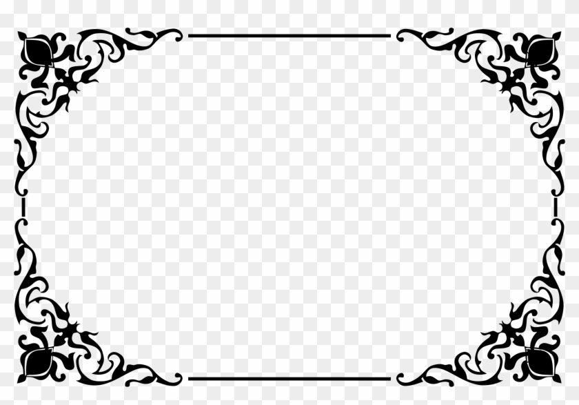 Clipart Clipart Frame Border - Frame For Microsoft Office #963375