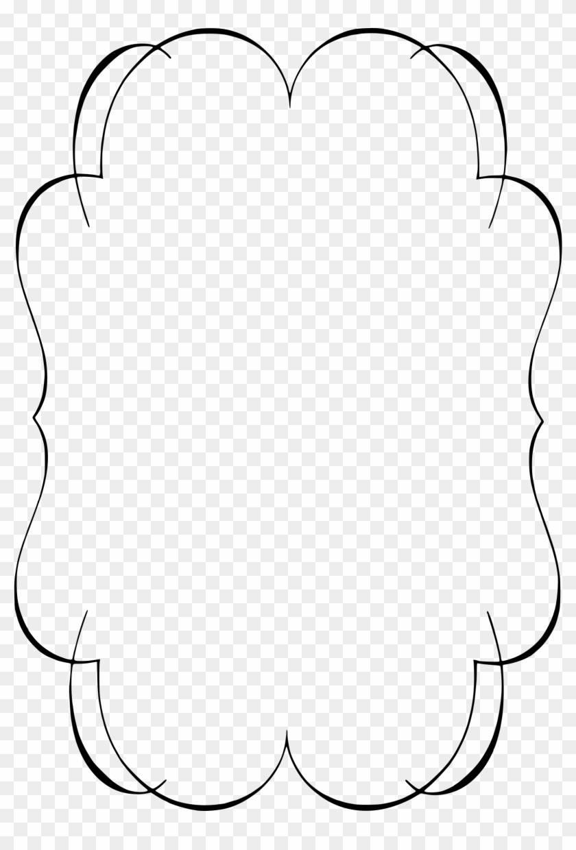 Clipart Vintage Calligraphy Frame Border Ilration - Photography #963380