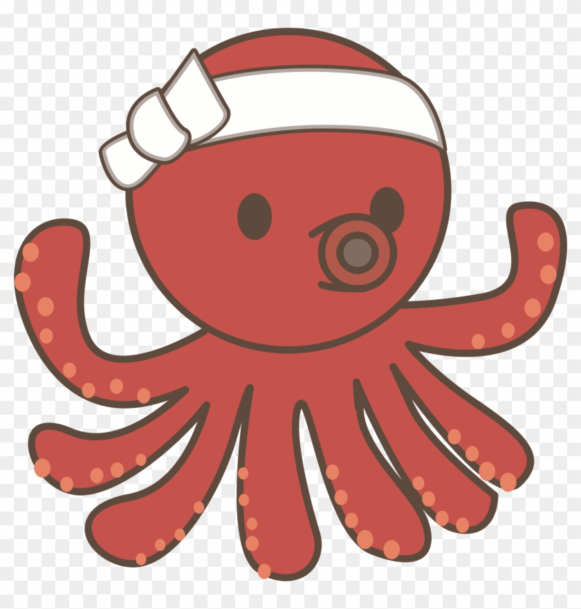 With Headband Japanese Octopus Png Free Transparent Png Clipart Images Download