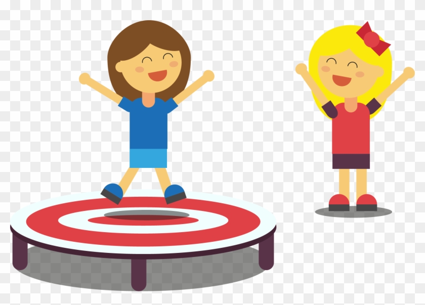 Trampoline Dia Clip Art - Cartoon #963456