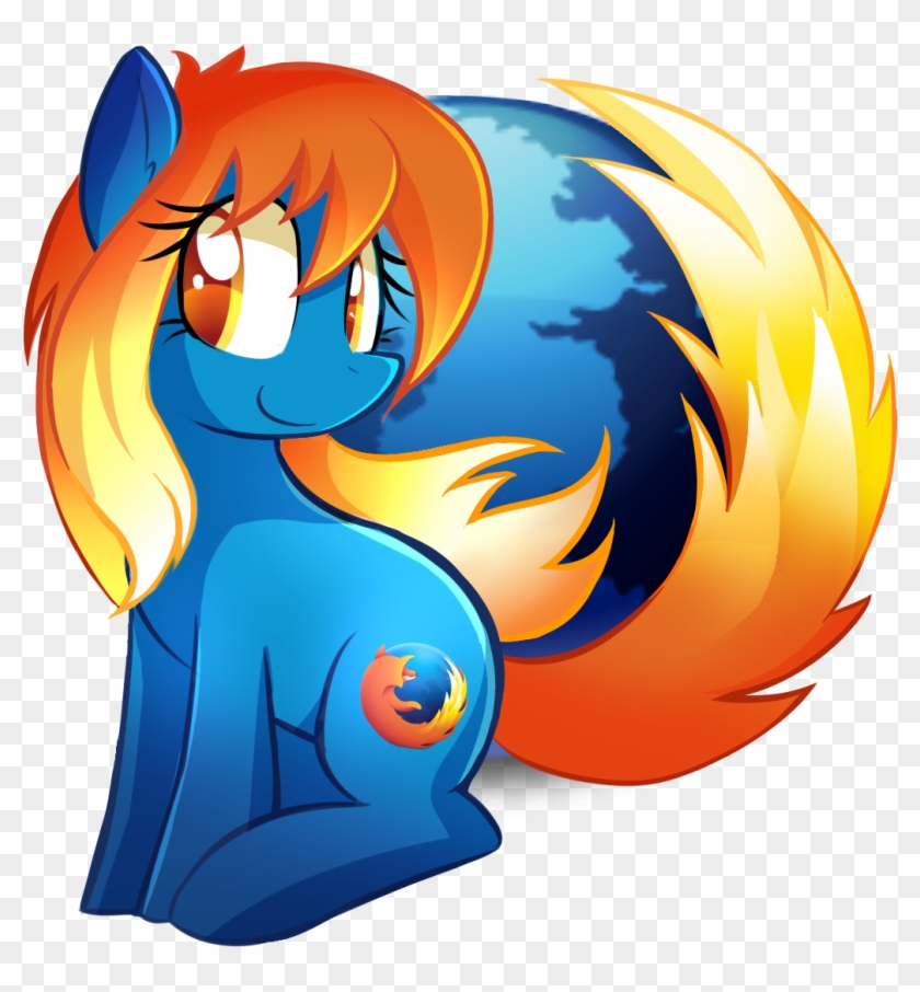 Rainbow Dash Applejack Pony Mammal Vertebrate Cartoon - Firefox Pony #963557