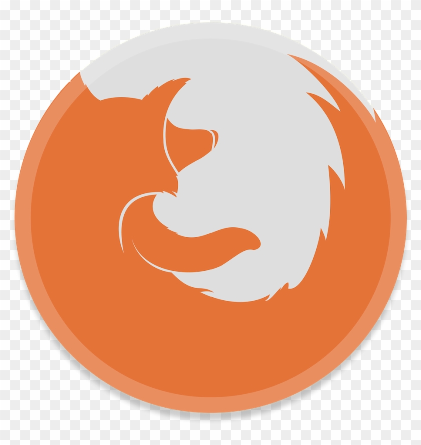 Free Icons Png - Mozilla Firefox White Logo Png #963592