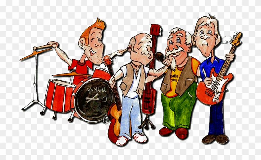 Cartoon Of Rock Band #963678