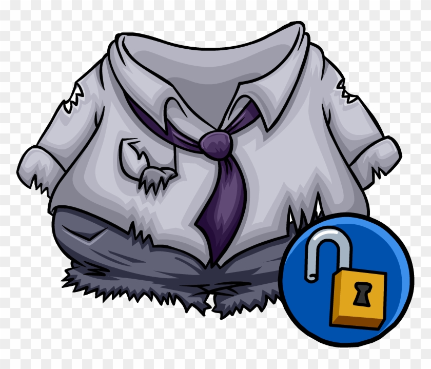 Zombie Shirt - Club Penguin Zombie Clothes #963832