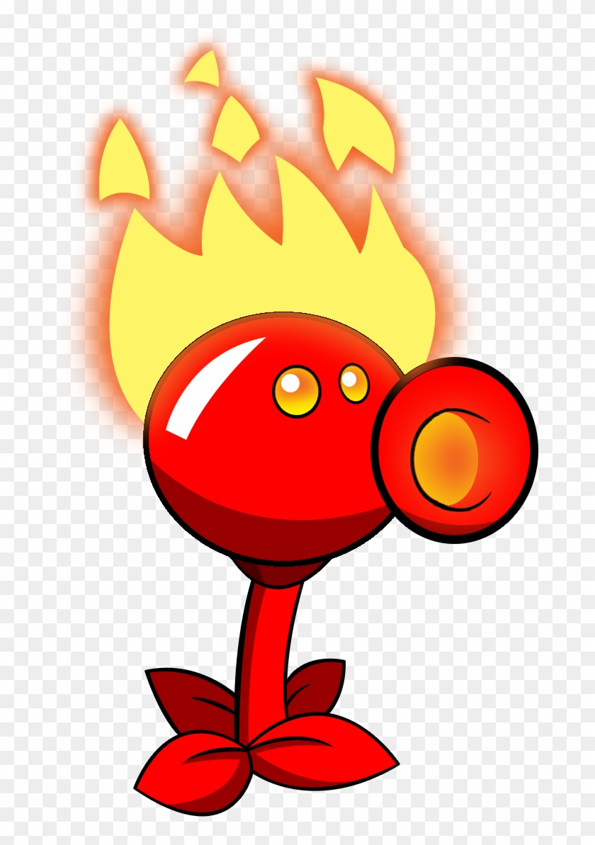 Ninjawoodpeckers91 Fire Peashooter By Ninjawoodpeckers91 - Plants Vs Zombies Fire Peashooter #963836