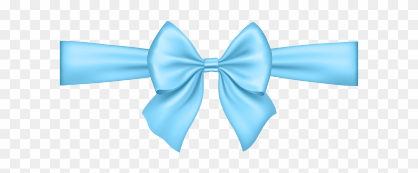 Blue Cheer Bow Clipart For Kids - Blue Bow Png #964043