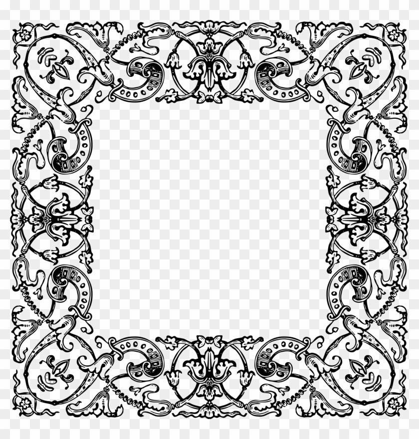 Vintage Decorative Ornamental Frame - Picture Frame #964107