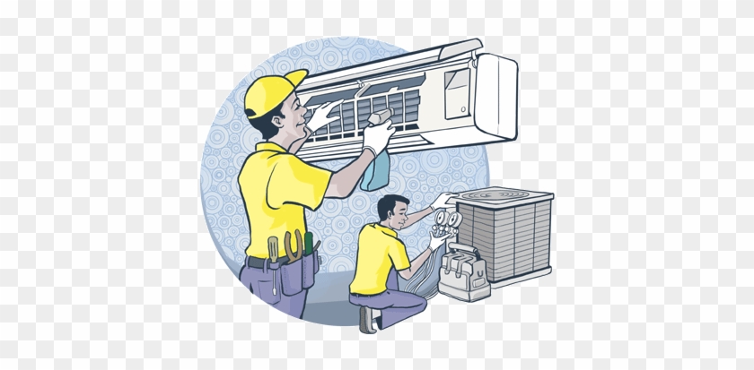 Ac Repairing Service1 - Good Air Conditioner Cartoon #964113
