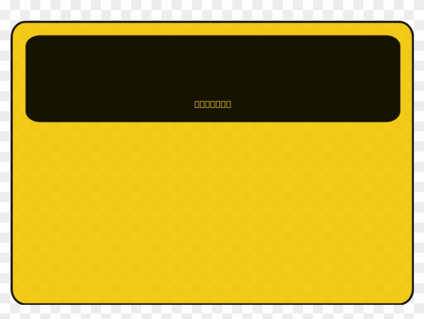 Caution Blank Png Clip Arts - Caution Blank #964239