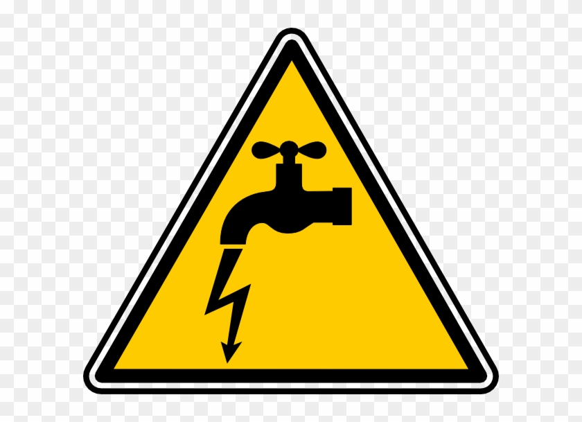 Danger Electric Leakage Clip Art - Triangles In Everyday Life #964255