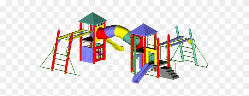 Heavy Duty Residential Play Structure - Playground #964352