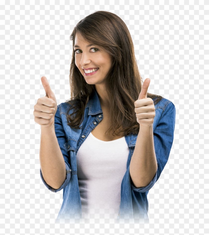 Commercial Cleaning Maid Service Cleaner Janitor - Girl Thumbs Up Png #964371