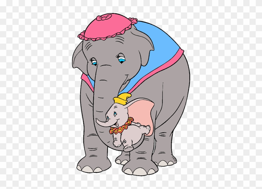 Mother's Day Clipart Indian Mom - Mrs Jumbo And Dumbo #964393