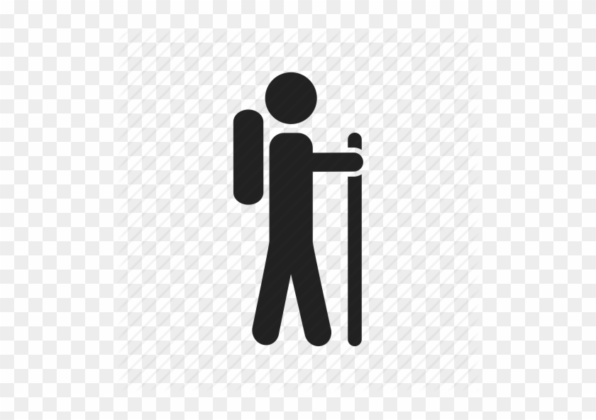 Walking Trail Icons - Hiking Symbol Png #964468