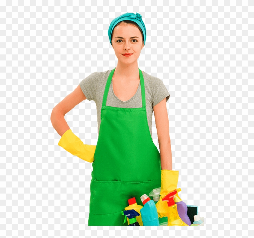 Domestic Cleaning Girl - Woman Cleaning Png #964611