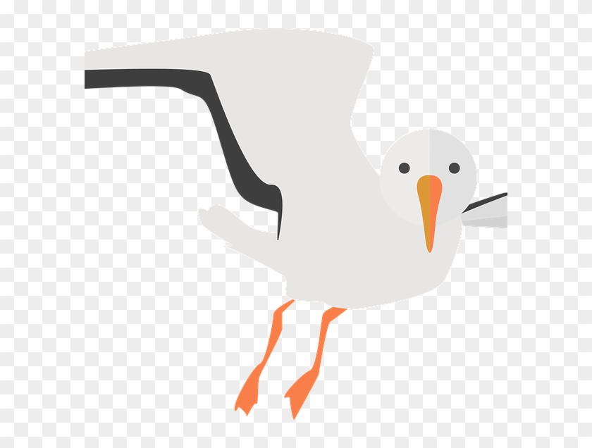 Seagull-600x556 - Clip Art #964637
