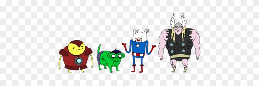 Adventure Time, Animation, Avengers, Blonde, Blonde - Avengers Adventure Time #964708