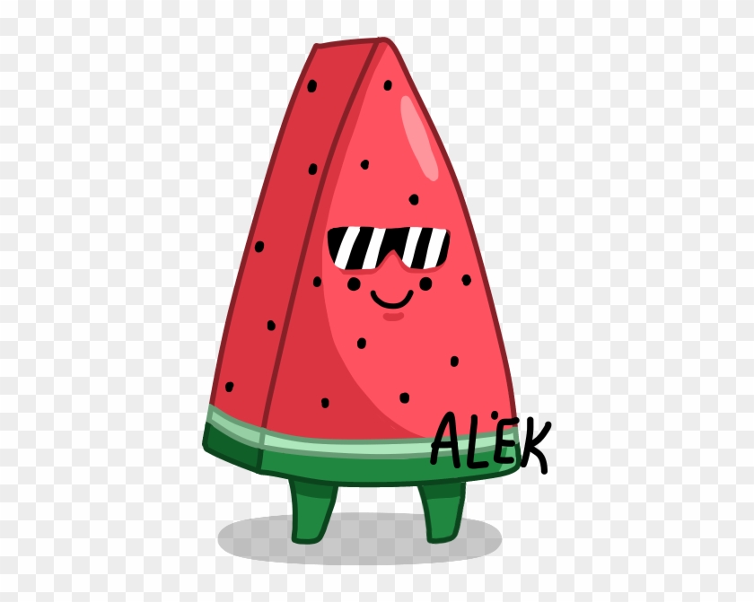 Watermelon With Sunglasses By Animobirb - Watermelon #964718