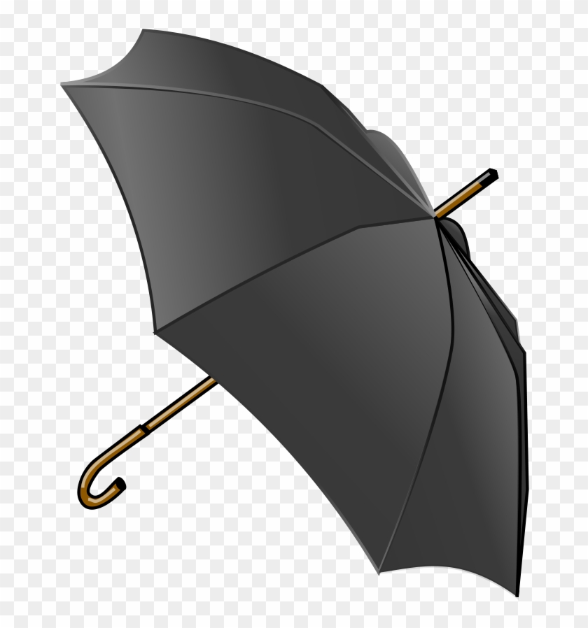 Black Umbrella Clip Art Download - Umbrella Clip Art #964862