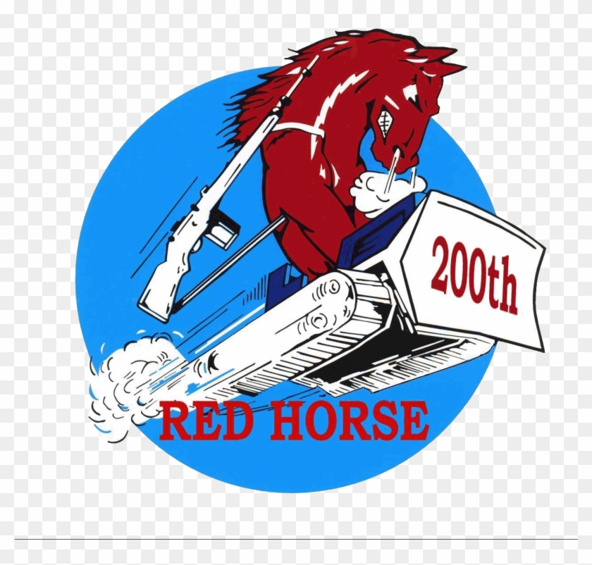 200th Red Horse Squadron Logo - 307th Red Horse Squadron Barksdale Afb La #964968