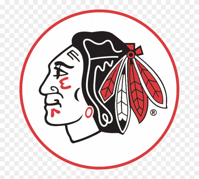 Indian Sports Logo - Chicago Blackhawks Logo Black And White #964985