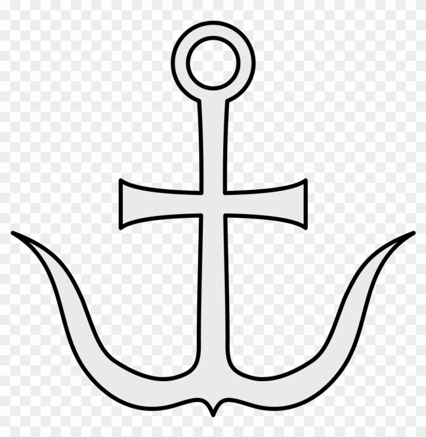 Coa Illustration Cross Mariner's - Mariner Cross Png #965038