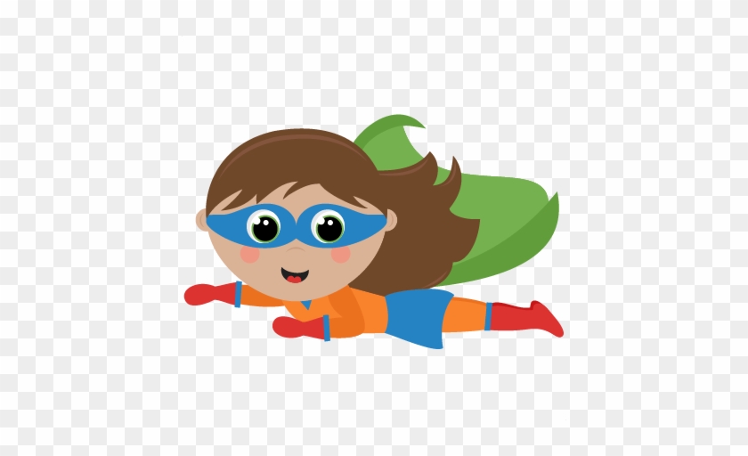 Superhero Clipart Transparent Background - Girl Superhero Clipart #965064