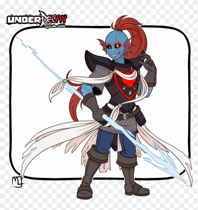 Gosh, Gosh, Gosh Only Two Main Design To Complete And - Undyne The Undying Png #965070
