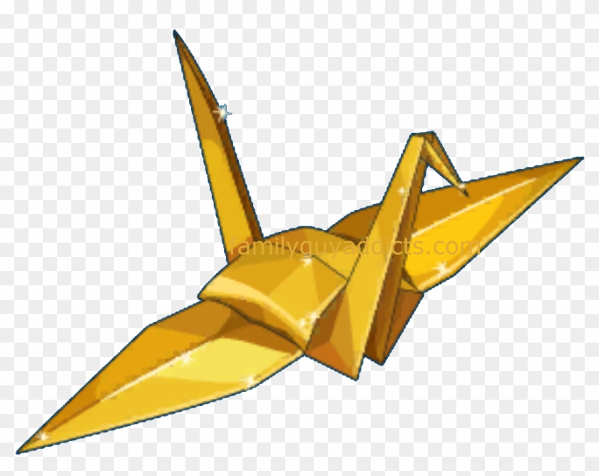 Giant Golden Paper Crane - Missile #965080