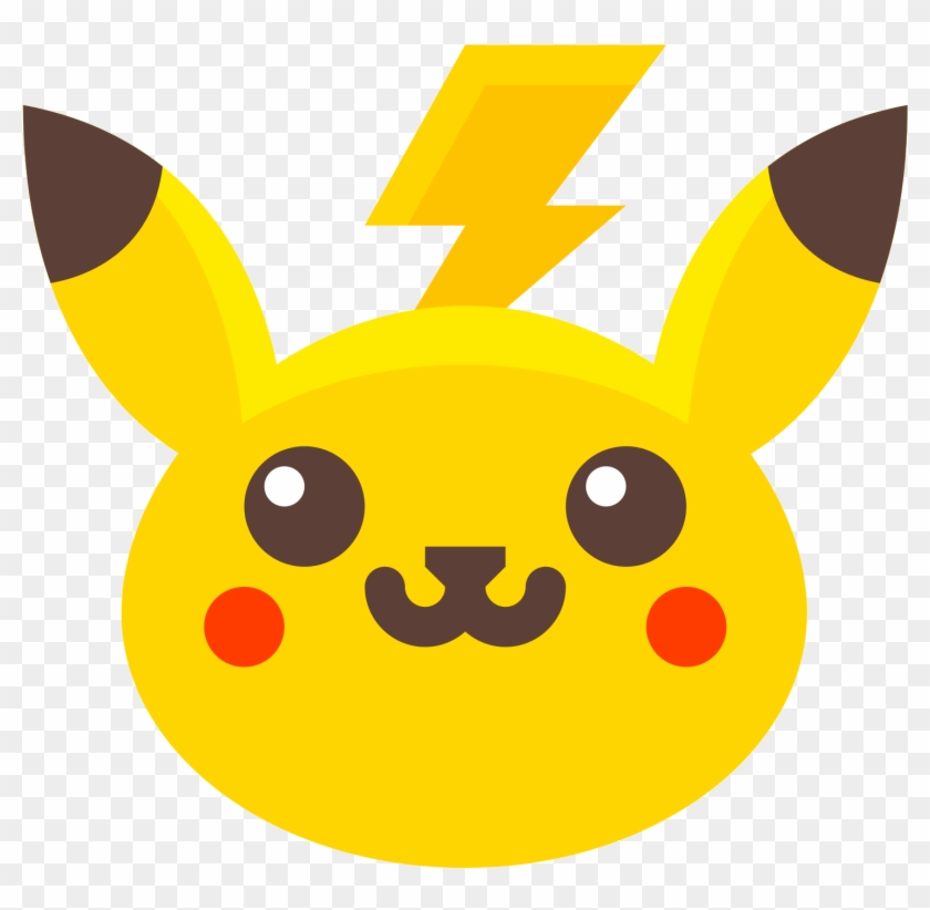 Pikachu Clipart Head - Icon Pokemon #965097