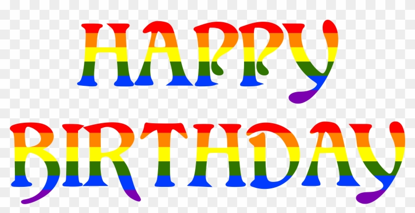 Rainbow Happy Birthday #965139