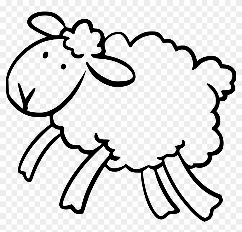 Free Photos > Vector Images > Jumping Lamb Vector Clipart - Clip Art #965153