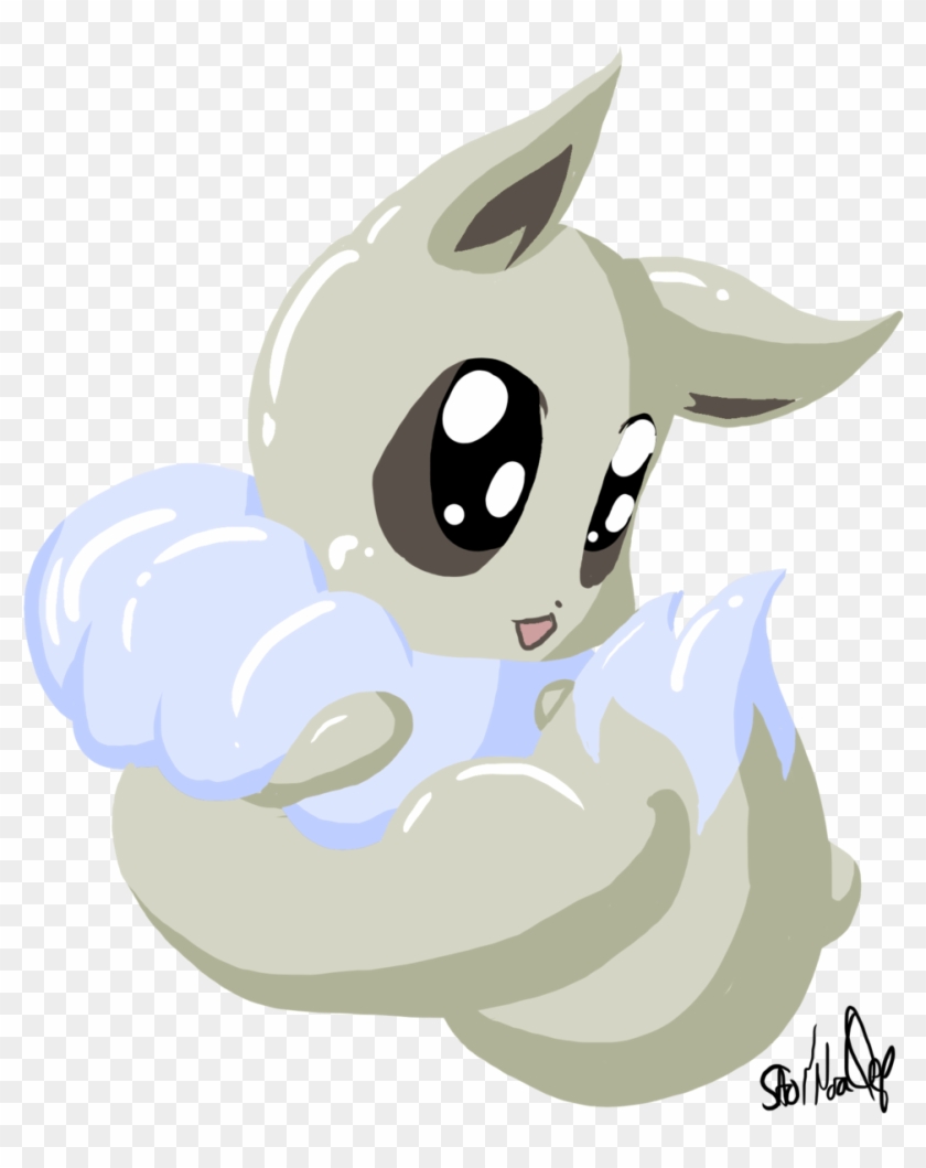 Chibi Shiny Eevee By Riodigennaio Chibi Shiny Eevee - Shiny Eevee And Normal Eevee #965251