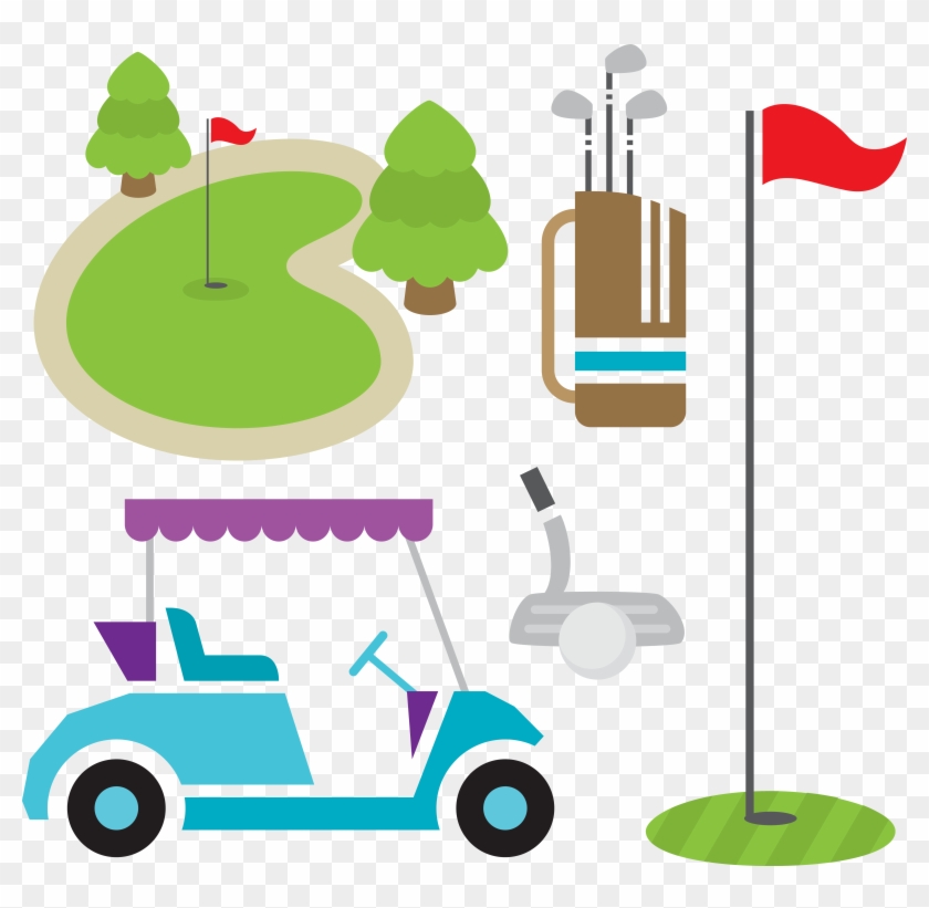 Golf Ball Golf Equipment Golf Club - Golf Vector #965270