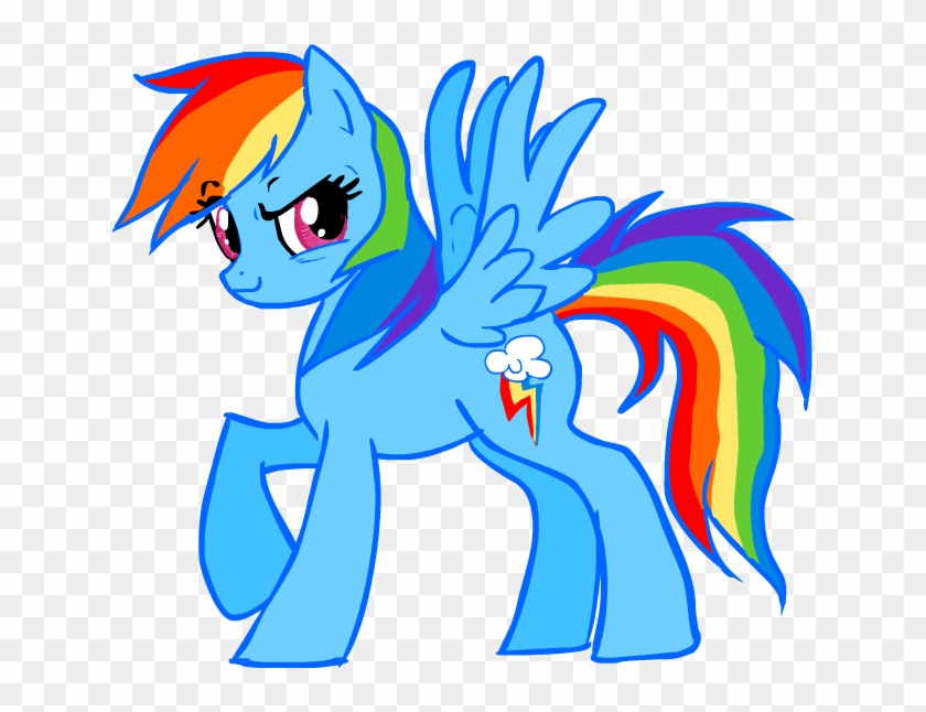 Ella Tiene Una Tortuga De Mascota Llamado Tanque Que - Mlp Fim Rainbow Dash #965300