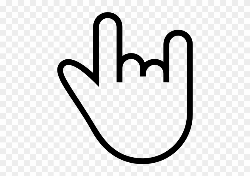 Rock N Roll Hand Sign - Doigt Icon #965311