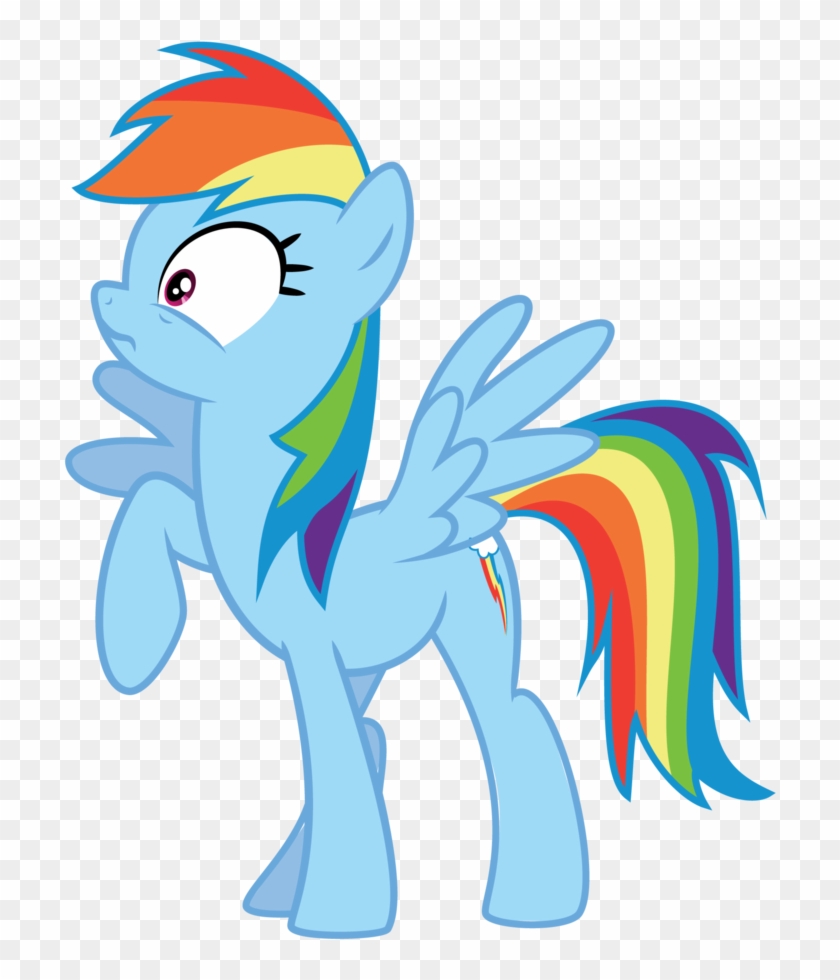 What The Hell Rainbow Dash Vector By Gear Grinder Spapv - Mlp Rainbow Dash Scared #965313