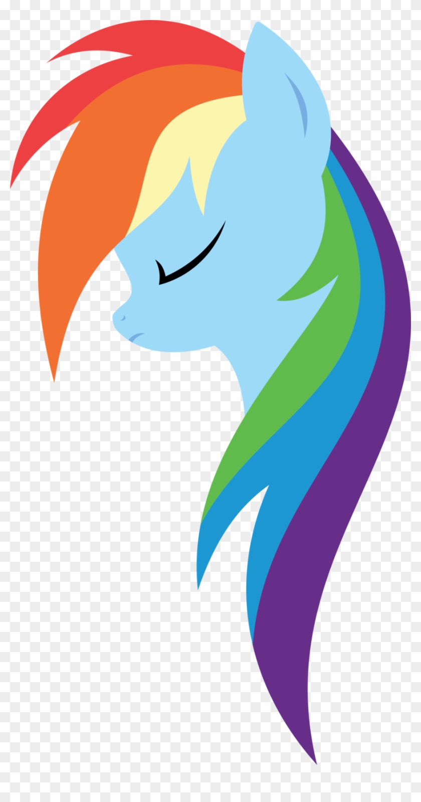 Minimal Rainbow Dash By Xpesifeindx Minimal Rainbow - Rainbow Dash Minimalist #965336