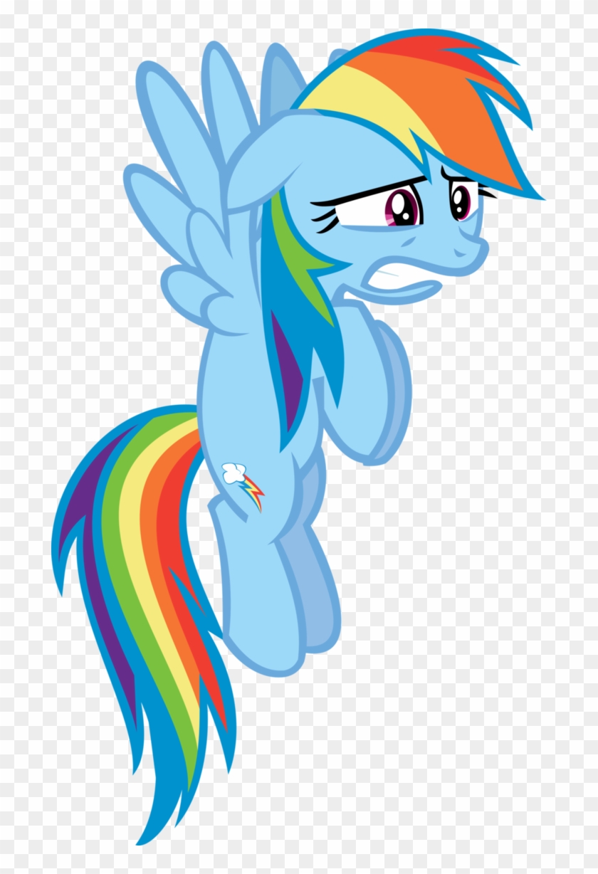 Scared Applejack And Rainbow Dash By Tardifice On Deviantart - Mlp Rainbow Dash Scared #965354