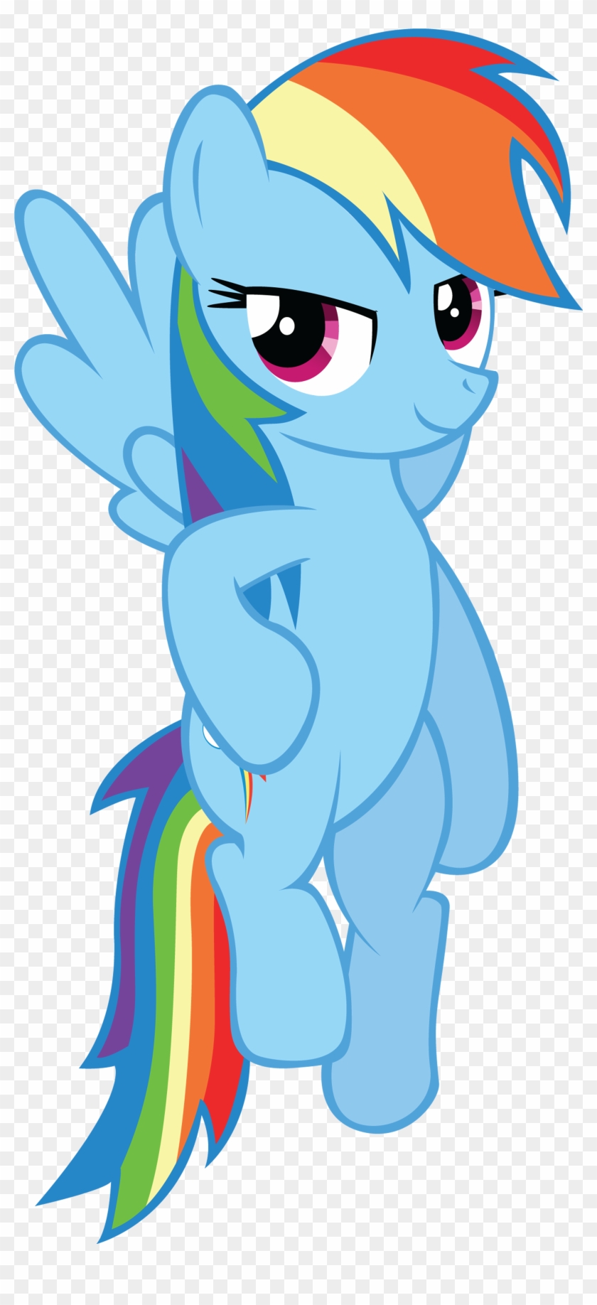 Don't Worry I Finished It - Mlp Rainbow Dash Happy #965417