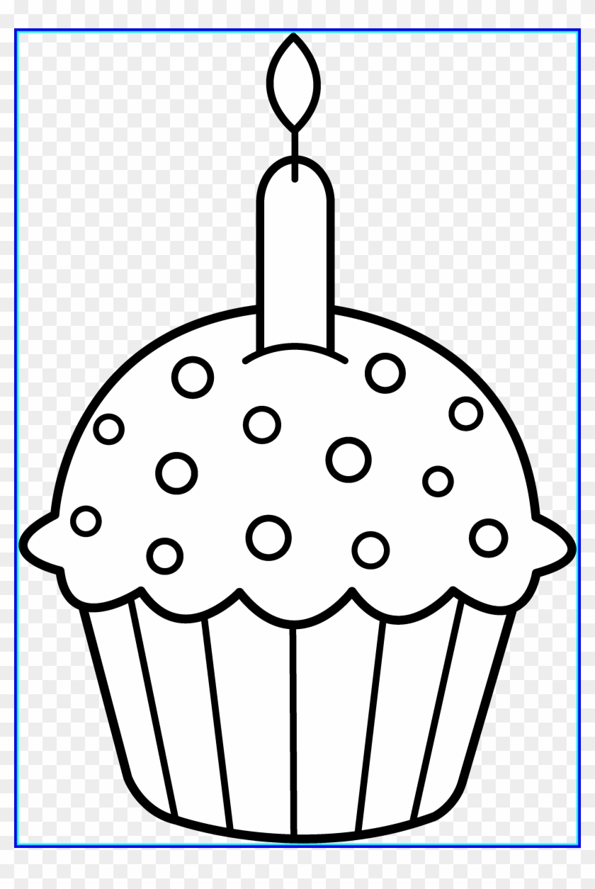 Cupcakes Images Cupcakes Images Clipart Black And White - Cupcake Clipart Black And White #965419