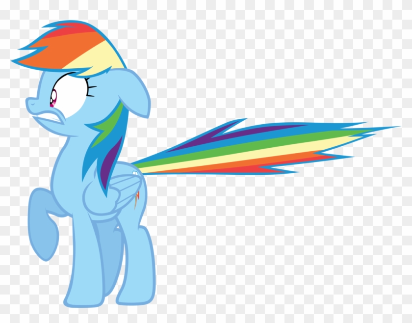 Scared Rainbow Dash By Tardifice - Rainbow Dash Scared Flying #965426
