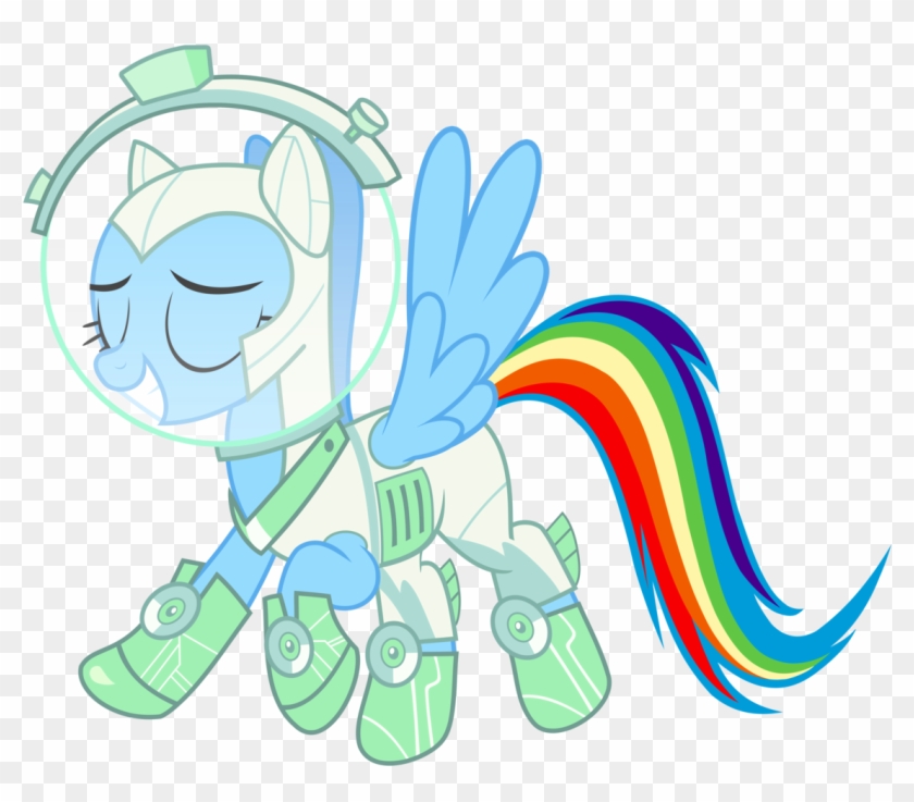 You Can Click Above To Reveal The Image Just This Once, - Mlp Nightmare Night Rainbow Dash Astronant #965436