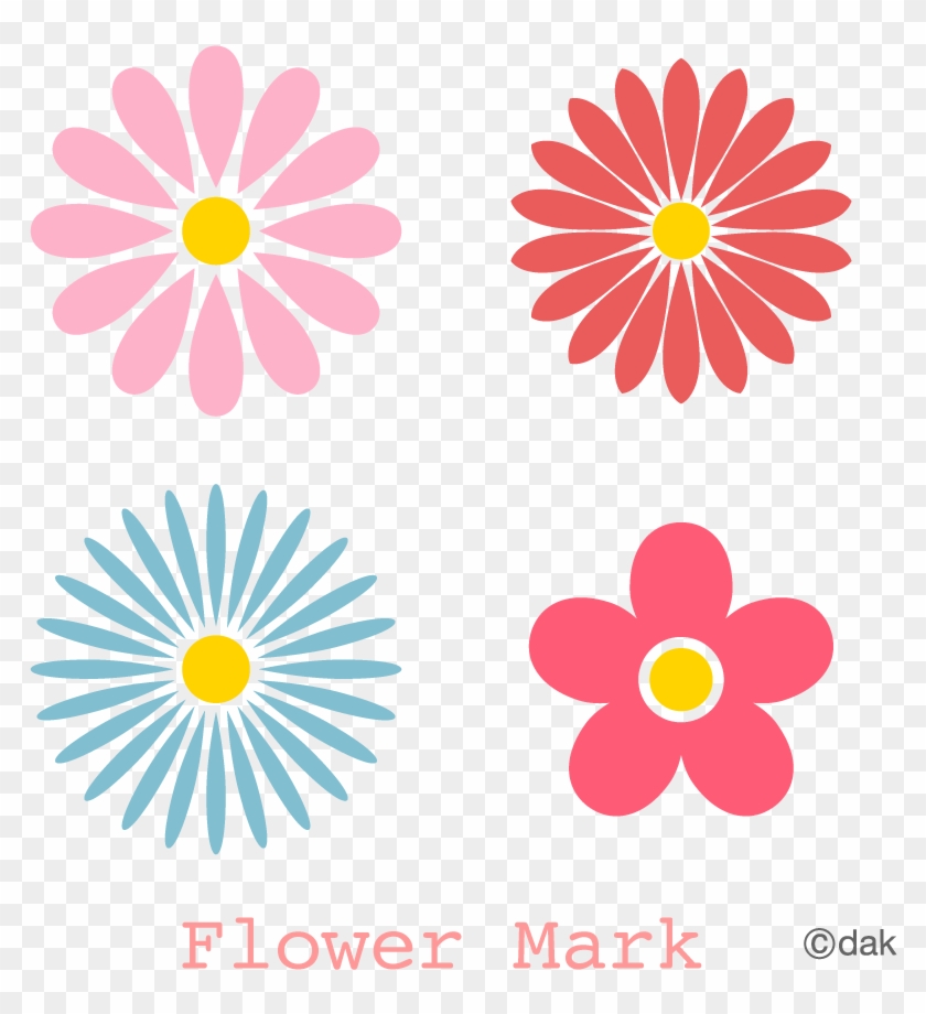 Baby Animal Clipart Borders Download - Flower Icon Png Free #965470