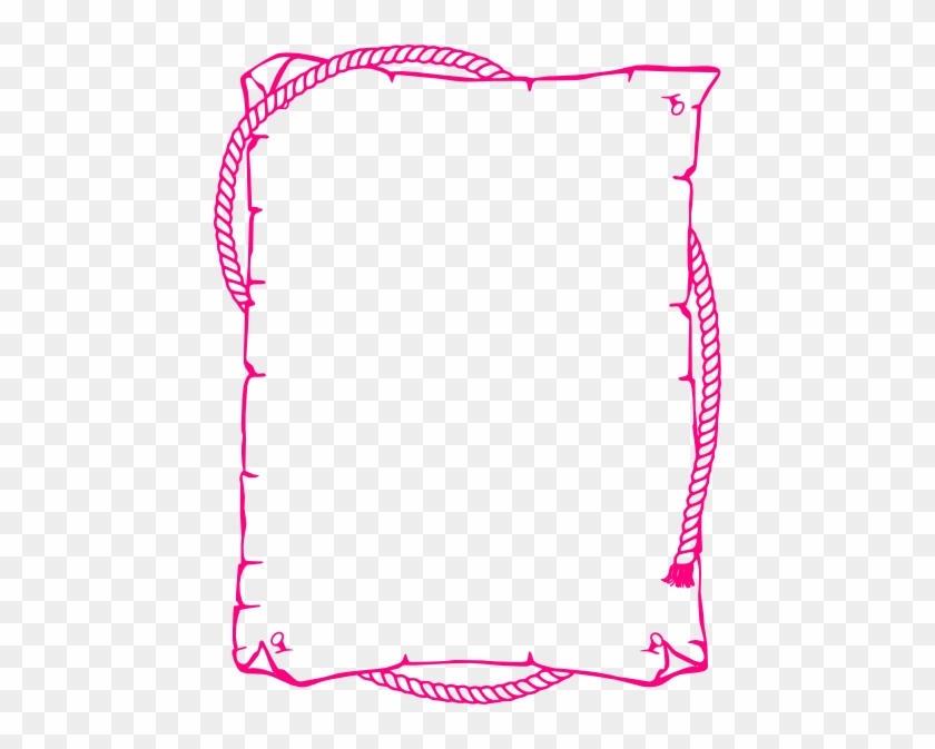 Rope Clipart Cute Frame - Page Borders In Word #965486