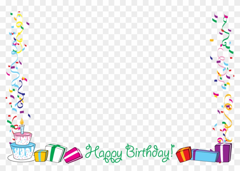 Borders Birthday 16201 Birthday Clip Art Borders And - Happy Birthday Border Png #965494