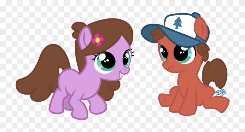 Dipper Pines Pony Mabel Pines Pink Cartoon Mammal Horse - Gravity Falls Mabel Pony #965497
