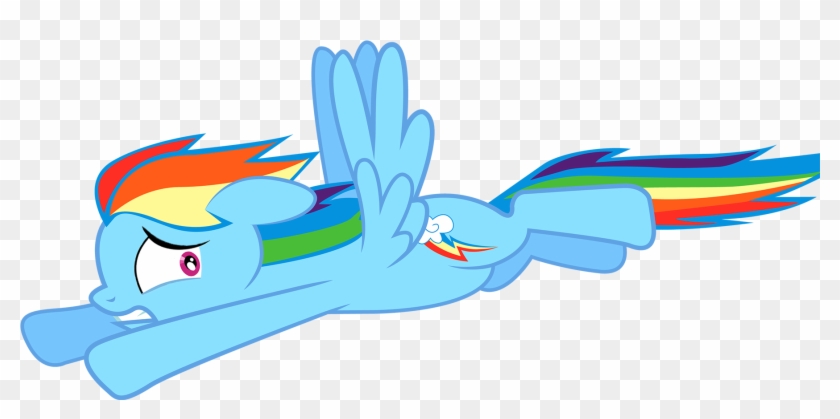 Asset, Flying Away, Photoshop, Rainbow Dash, Safe, - My Little Pony Facts About Rainbow Dash #965529