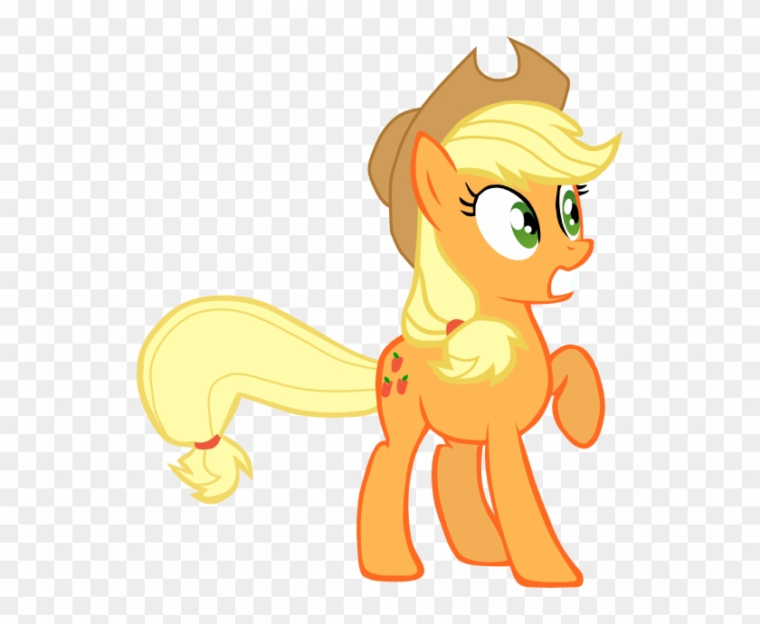 Applejack Scared By Xxxlemondroplovexxx On Deviantart - Little Pony Friendship Is Magic #965545