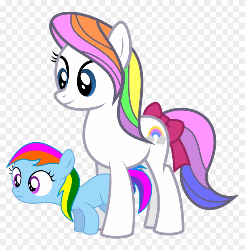 G1, G1 To G4, G3, G3 To G4, Generation Leap, Rainbow - My Little Pony Baby Rainbow Dash #965666